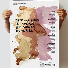 Derivasons y Nuevas Emisiones Sonoras. Graphic Design, and Traditional illustration project by Daniel Cavalcanti - 02.04.2016