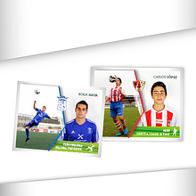 Álbum de cromos - Fútbol Barbastro 2015-2016. Br, ing, Identit, Art Direction, and Graphic Design project by IVÁN ARANA SOLANA - 02.04.2016