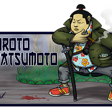 Hiroto Matsumoto. Un progetto di Illustrazione tradizionale e Character design di Erio Gallart - 05.02.2016