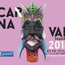 CARNAVAL 2016, Ayuntamiento de Madrid/ Diseño e imagen. Een project van  Br, ing en identiteit, Collage,  Art direction,  Ontwerp, Grafisch ontwerp, Evenementen, Fotografie y  Video van Mª Eugenia - 06.02.2016