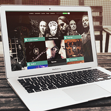 Diseño de web. Fausto Taranto. Web Development, and Web Design project by vbernabe - 02.06.2016