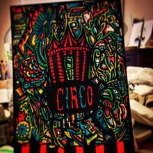Ilustración : Circo. Un proyecto de Artesanía, Bellas Artes, Diseño editorial e Ilustración tradicional de ana Tuda - 07.02.2016