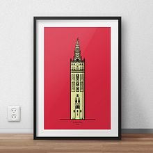 GIRALDA / SEVILLA. Un progetto di Design, Product design, Graphic design e Illustrazione tradizionale di Manuel Rodriguez - 07.02.2016
