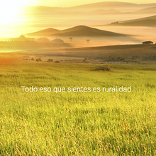 Copy de la landing "Todo eso que sientes es ruralidad" para Toprural. Cop, and writing project by Javier Yohn Planells - 02.08.2016