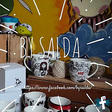 Pintura de mugs, loza, cristalería en general . Un proyecto de Artesanía, Bellas Artes, Br, ing e Identidad, Dirección de arte, Diseño, Diseño de interiores e Ilustración tradicional de DANIELA MARGARITA CAMPO BOYD - 29.11.2015