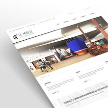 El Muelle - Web. Web Design projeto de Miguel Ángel Rodríguez - 07.05.2014