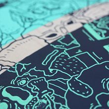 Brainskating!!!. Un projet de Beaux Arts, Conception de produits, Illustration traditionnelle , et Peinture de Chete Sanchez - 10.02.2016