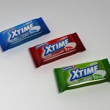 Colombina Xtime. 3D, Br, ing e Identidade, Design de produtos, e Packaging projeto de Gabriel Delfino - 31.12.2009