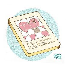 Corazón Kinki - Puzzle Laberinto. Fine Arts, Traditional illustration, and Painting project by Fernando Fernández Torres - 02.11.2016