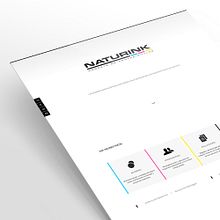 Naturink - Web. Web Design projeto de Miguel Ángel Rodríguez - 07.05.2013