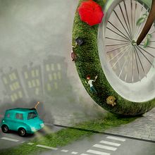 Ve en Bici. Un proyecto de 3D e Ilustración tradicional de David Luengo Torrejón - 12.02.2016