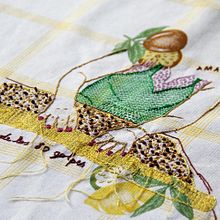 "Los 80 golpes" bordado para un cuento de Alfina Fontana. Een project van Craft,  Art direction,  Ontwerp, Grafisch ontwerp, Traditionele illustratie y Borduurwerk van Señorita Lylo - 14.02.2016