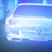 Mercedes Electric Concept. 3D, Animation, Motion Graphics, Photograph, and Post-production project by Jorge Uribe - 02.14.2016