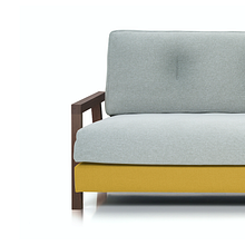 Sofá SOFFEE. Design, Furniture Design, Making, and Product Design project by Damián López - 10.14.2015