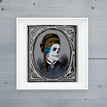 Ilustraciones Catrina. Graphic Design, and Traditional illustration project by Anabel Valera - 02.14.2016
