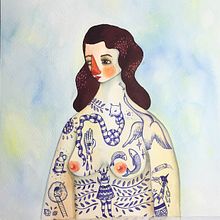 Animo y Rita. Een project van  Beeldende kunst y Traditionele illustratie van Ana Serna - 15.02.2016