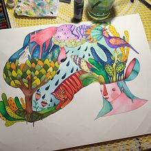 Who am I. Een project van Traditionele illustratie van Ana Serna - 15.02.2016