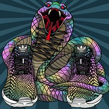 Adidas ZX Flux Xeno concept Illustration . % Marcos Cabrera tarafından hazırlanan Geleneksel illüstras, Ve on projesi - 02.17.2016