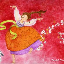 Dulce danza. Un proyecto de Ilustración tradicional de Isabel Osma - 17.02.2016
