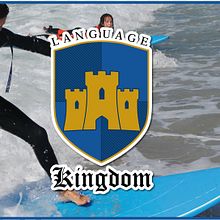 LONAS Y ROLL UP PARA LANGUAGE KINGDOM. Design project by MAYRA ESPÍRITU - 02.17.2016