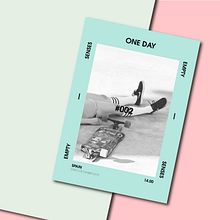 ONE DAY #002. Un proyecto de Diseño, Diseño editorial, Diseño gráfico y Fotografía de VONDEE - 17.02.2016