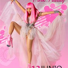 Flyer Nicki Minaj. Design, Graphic Design, and Advertising project by Sandra Quero - 02.19.2016