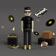 Mi Proyecto del curso: Diseño de personajes en Cinema 4D: del boceto a la impresión 3D. Un proyecto de 3D de Luis Aguilera - 21.02.2016