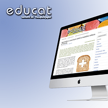 revista EDUCAT (versión Blog). Web Design project by Marc Hidalgo Borrell - 12.15.2015