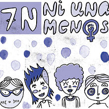 Ni una menos. Un progetto di Illustrazione tradizionale di Enric Redón - 23.02.2016