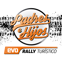 Logo Rally Padres e hijos EVO. Br, ing, Identit, Art Direction, and Graphic Design project by ANTONIO BARBERO ALMODÓVAR - 02.23.2016