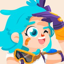 Bulma. Character Design, and Traditional illustration project by Ana Rois Ortiz - 02.23.2016