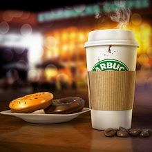 crisgraphics Starbucks. 3D, Design, Graphic Design, and Advertising project by Cristian Espeza Cruz - 02.23.2016