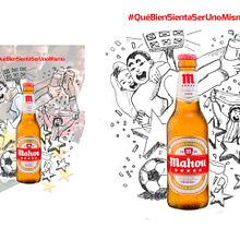 De cañas : Ilustración exprés con Illustrator y Photoshop. Br, ing, Identit, Design, Traditional illustration, and Advertising project by Ana Barderas Santarén - 02.24.2016