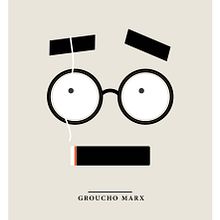 Groucho. Un progetto di Graphic design e Illustrazione tradizionale di Sr Bermudez - 24.02.2016