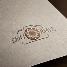 Logotipo Edu Ruiz Fotógrafo. Br, ing, Identit, Graphic Design, Photograph, and Logo Design project by Pablo Muñoz Gonzalez - 02.25.2016