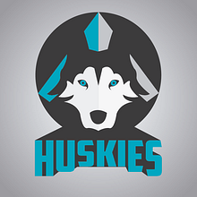 Huskies. Design project by Rodolfo Islas - 02.25.2016
