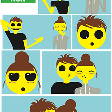 Jenny and Rob Ein Projekt aus dem Bereich Comic und Traditionelle Illustration von Rodolfo Islas - 25.02.2016