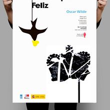 DISEÑO DE CARTEL: El Príncipe Feliz + Amazonia. Un progetto di Direzione artistica, Design, Design editoriale, Graphic design e Pubblicità di Beatriz Peña Amigot - 01.10.2014