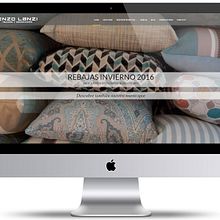 Web corporativa Enzo Lanzi. Web Development project by Gemma Piña - 02.26.2015