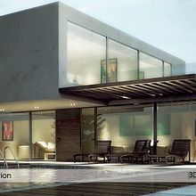 Villa 3D Ein Projekt aus dem Bereich Architektur, 3D und Innenarchitektur von 3D Rendering Design - 27.02.2016