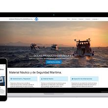 Diseño web - Salvamento marítimo. Web Design project by Luis Mazuecos Salas - 02.27.2016