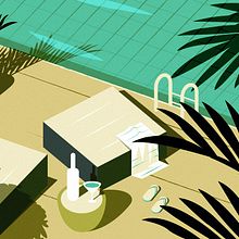 Sport Summer. Illustrations. Projekt z dziedziny Projektowanie graficzne, Trad, c i jna ilustracja użytkownika Rosa Mella - 29.02.2016