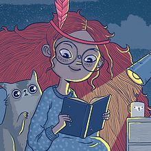 Ilustración infantil. Traditional illustration project by Marta Fernández - 03.01.2016