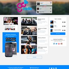 GoRadioHD. Web Design project by Carlos Perez - 03.01.2016