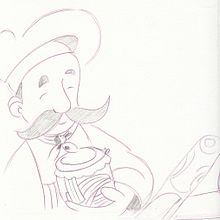 Esbozos de una proyecto de cocina. Un pequeño cuento infantil. Traditional illustration project by Montse Mazorriaga Moré - 03.01.2016