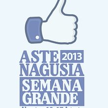 Carteles Semana Grande Donostiarra 2013 . Br, ing și identitate, Direcția artistică, Design și Design grafic de Javi Villar - 08.01.2013