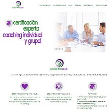 COACHING CLUB Nueva web corporativa http://www.coachingclub.es. Web Development, Design, Graphic Design, and Web Design project by Elena Doménech - 12.31.2015