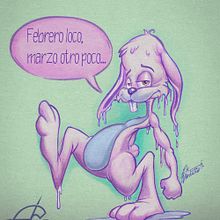 Febrero loco, marzo otro poco.... Traditional illustration project by Martin Mariano Hernandez Tena - 03.02.2016