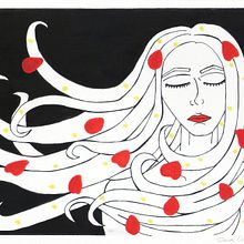 Ilustrar un poema Técnica Temperas.. Graphic Design, and Traditional illustration project by Miss Sarie Stein - 03.02.2016