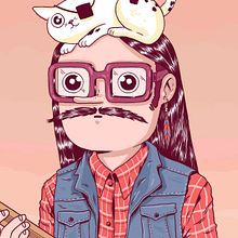 Gatos, y gatos, y gatos.... Un progetto di Character design e Illustrazione tradizionale di Marta Fernández - 03.03.2016